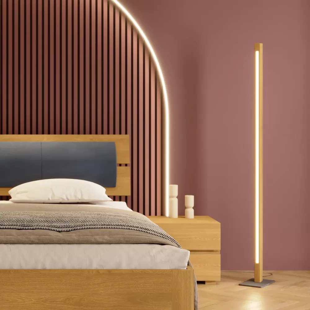 Торшер Bayamo Дуб